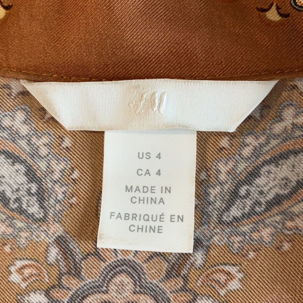 H&M paisley blouse - Picture 4 of 9